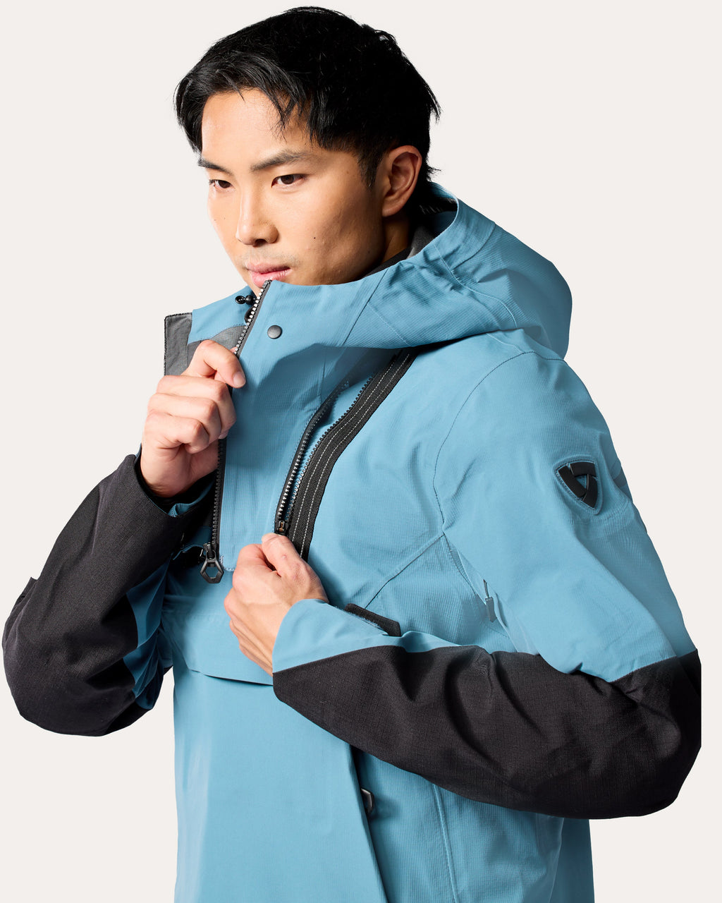 Smock Blackwater 3 H2O | Ocher Yellow-Blue - Detail