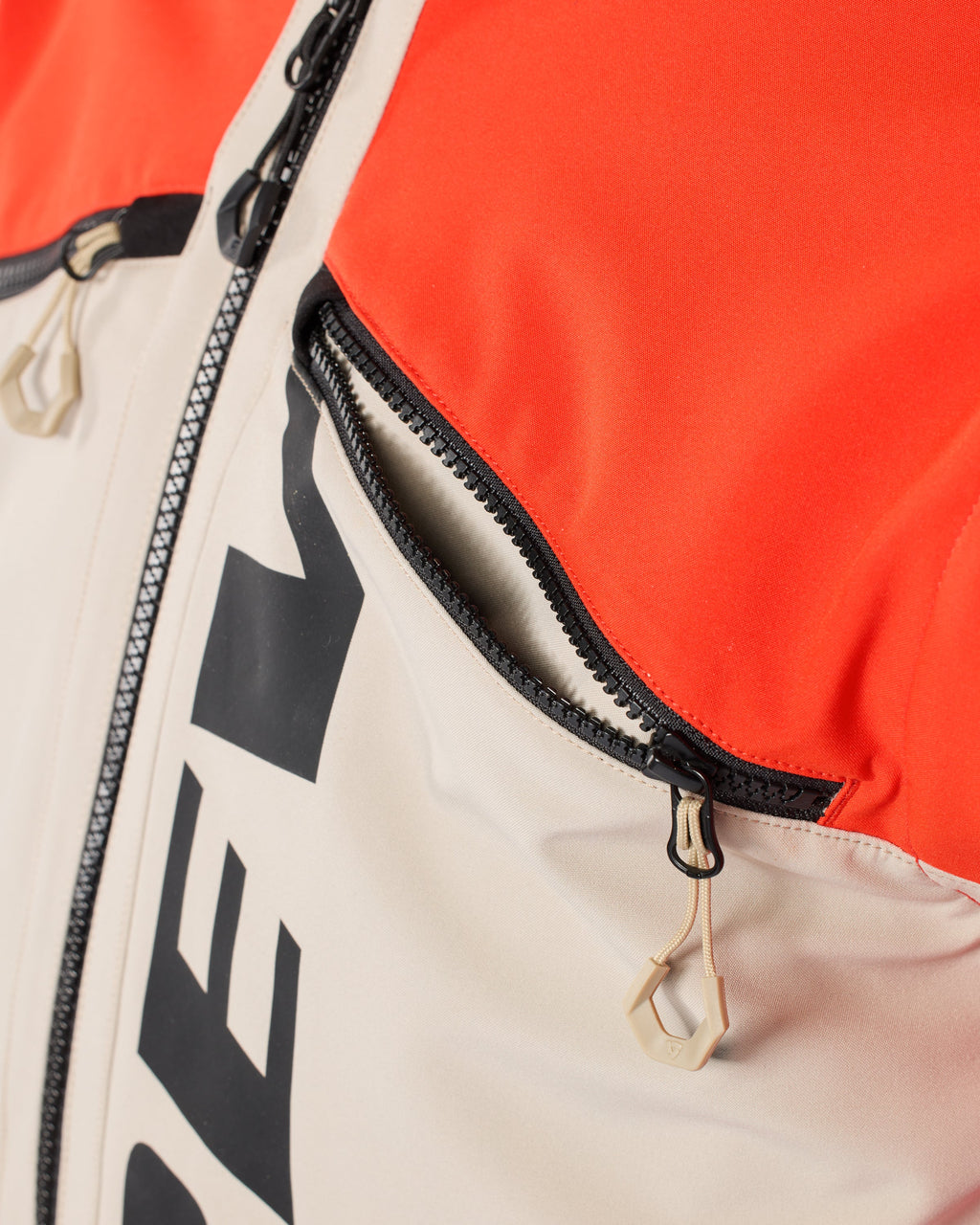 Jacket Morocco | Sand-Red - Detail