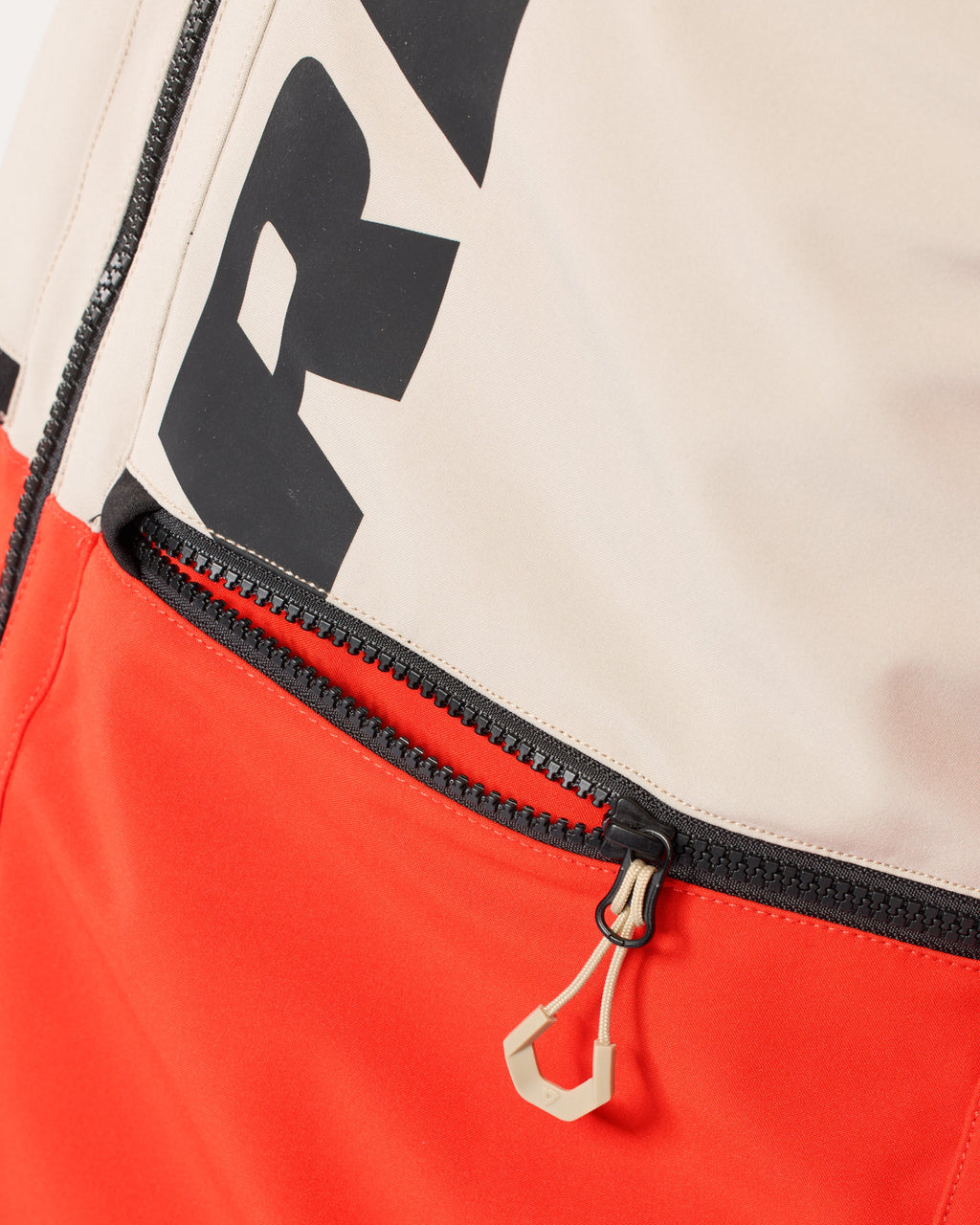 Jacket Morocco | Sand-Red - Detail