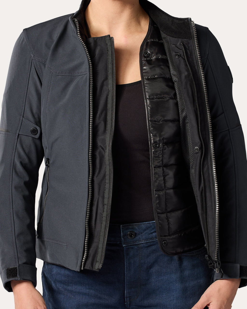 Jacket Shade 2 H2O Ladies | Black - Detail