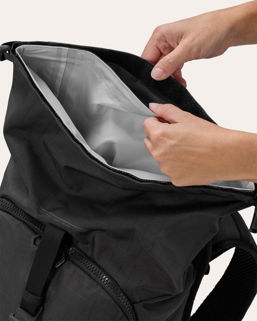 Backpack Bauxite H2O | Grey-Black - Detail