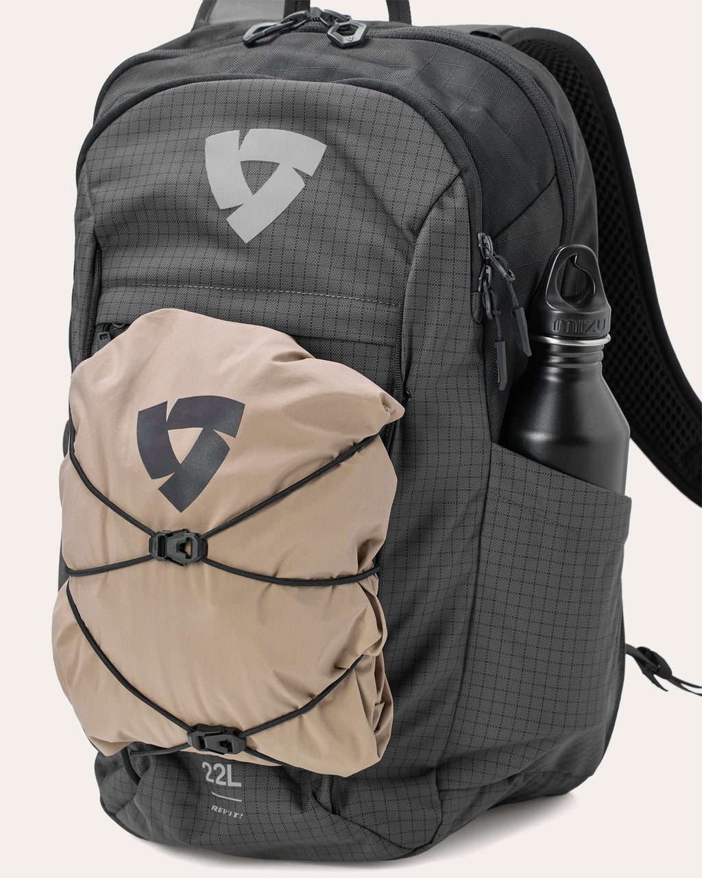 Backpack Saroa | Sand-Black - Detail