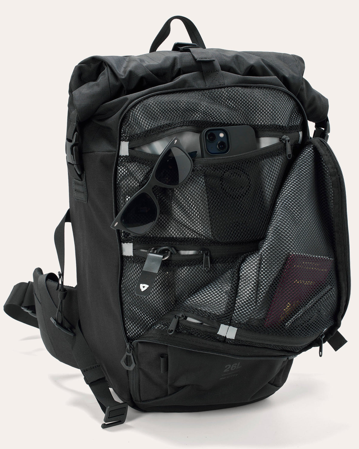 Backpack Vastour H2O | Black - Detail