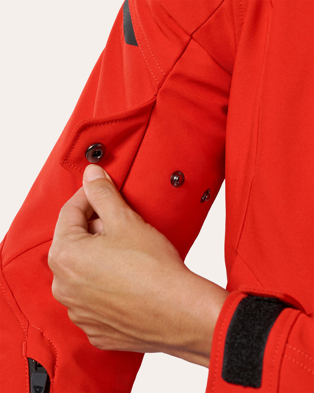 Jacket Afterburn 2 H2O Ladies | Red - Detail
