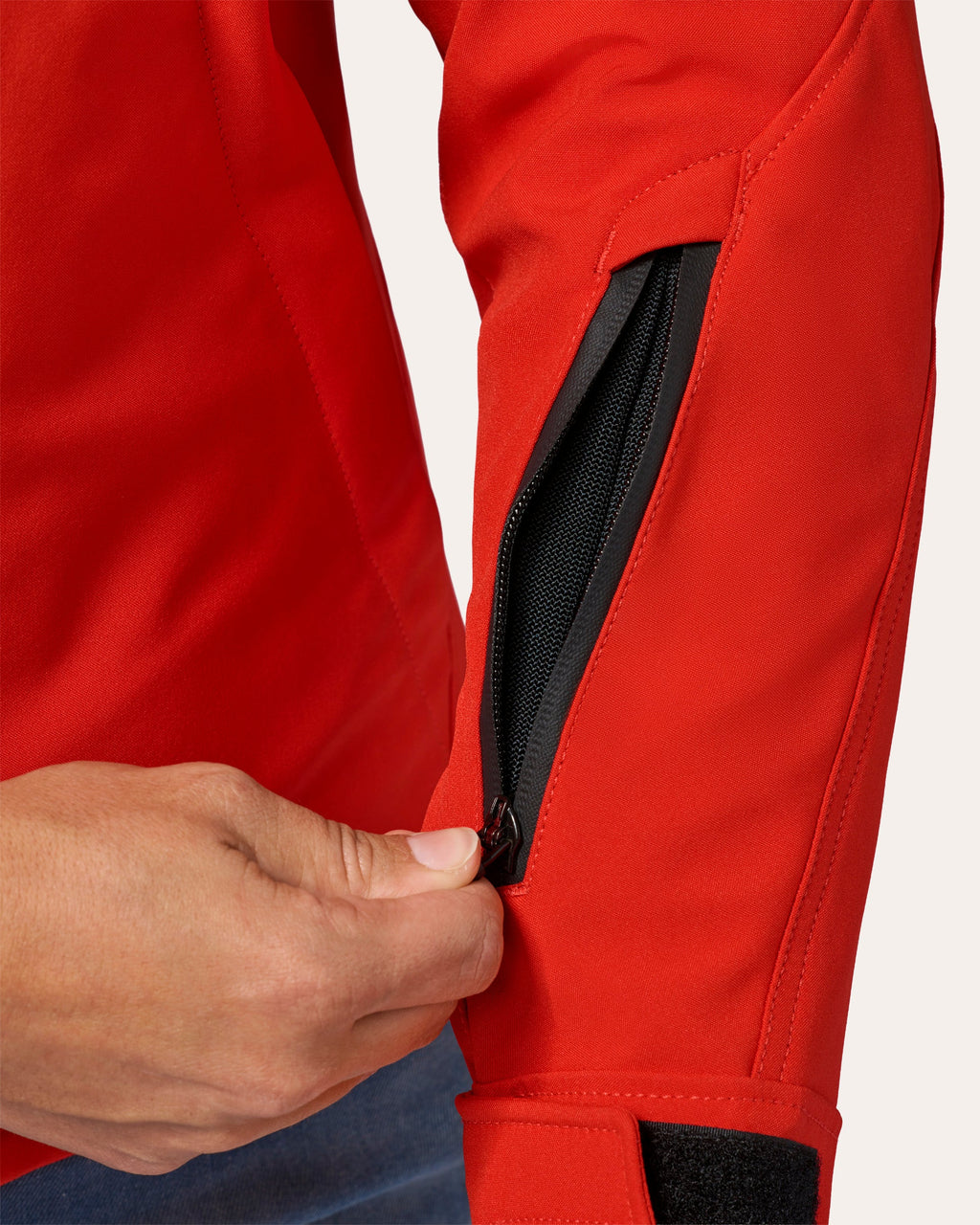 Jacket Afterburn 2 H2O Ladies | Red - Detail
