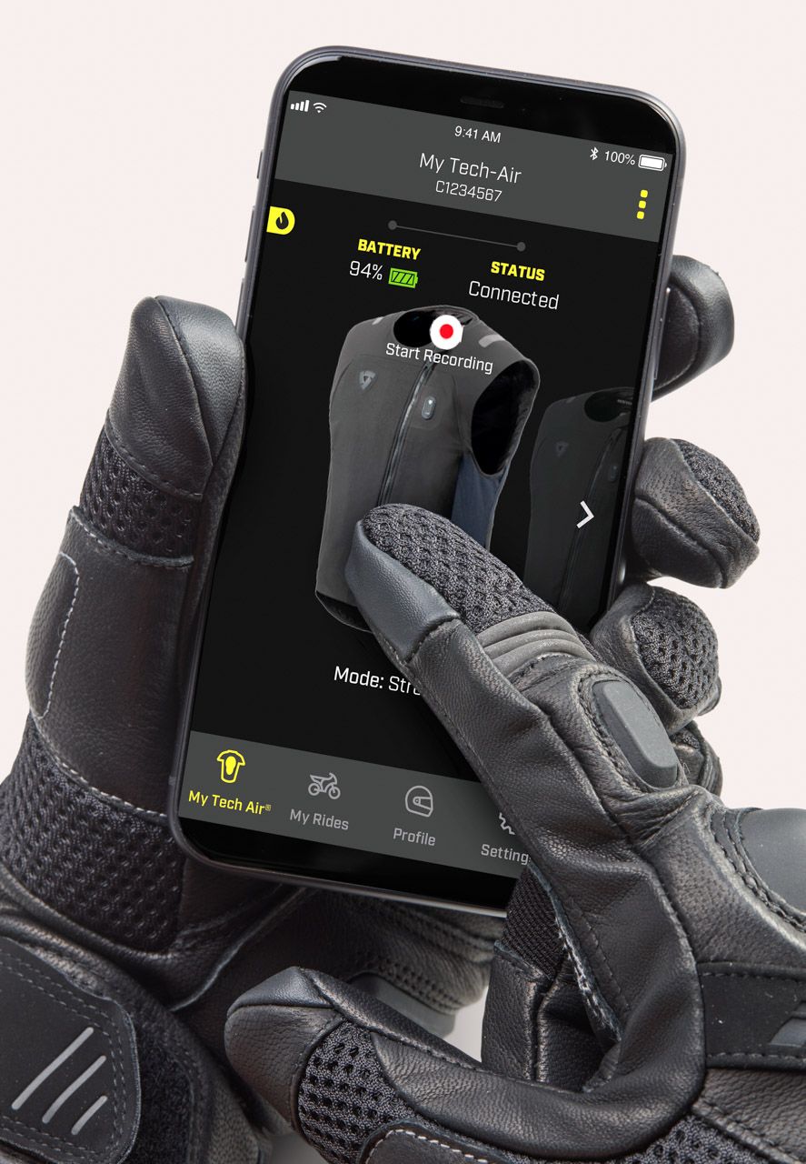 Airbag Avertum Street Tech-Air | Black - Detail