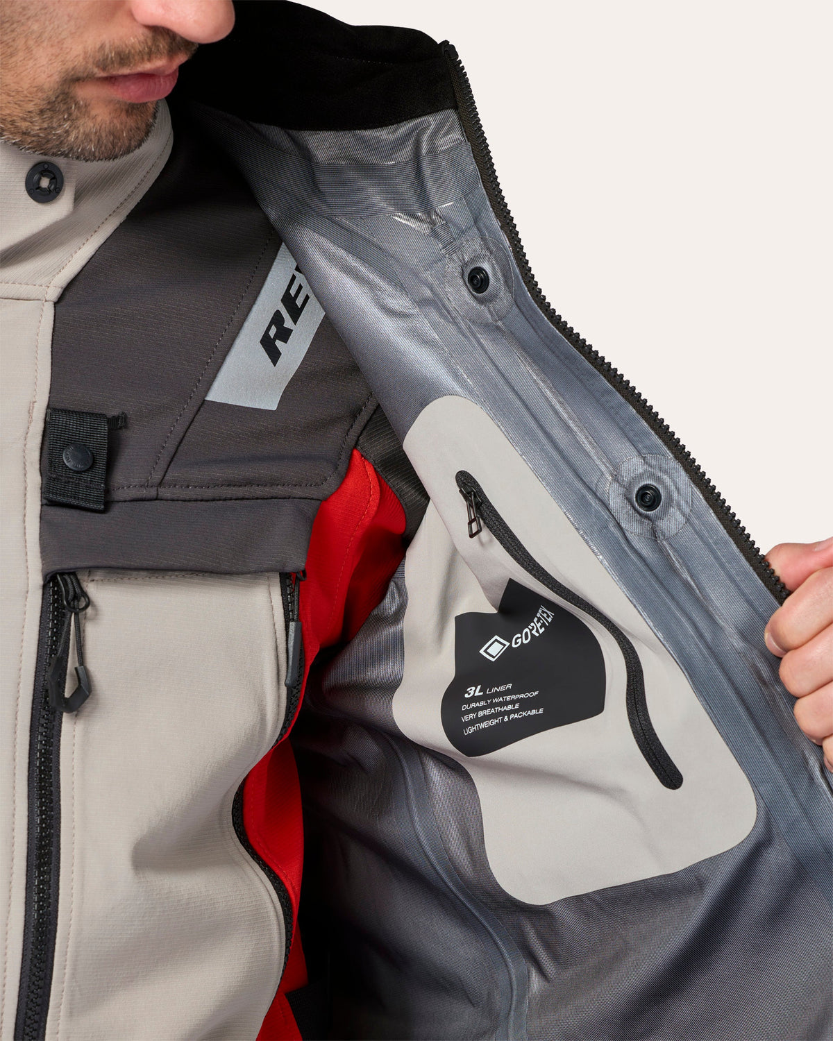 Jacket Defender 4 GTX | Black - Detail
