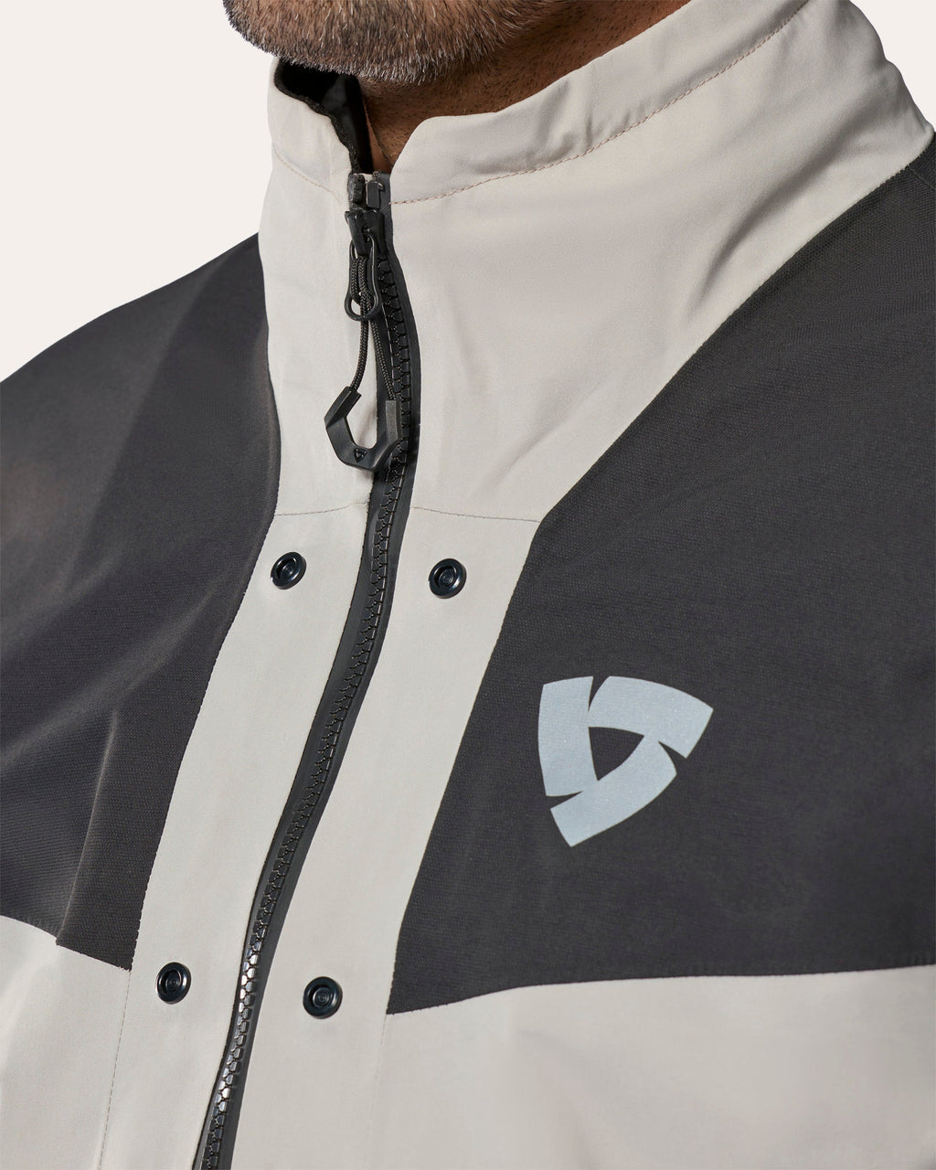 Jacket Defender 4 GTX | Anthracite-Red - Detail
