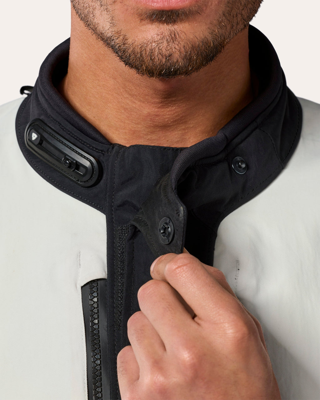 Jacket Fractal H2O | Dark Blue - Detail