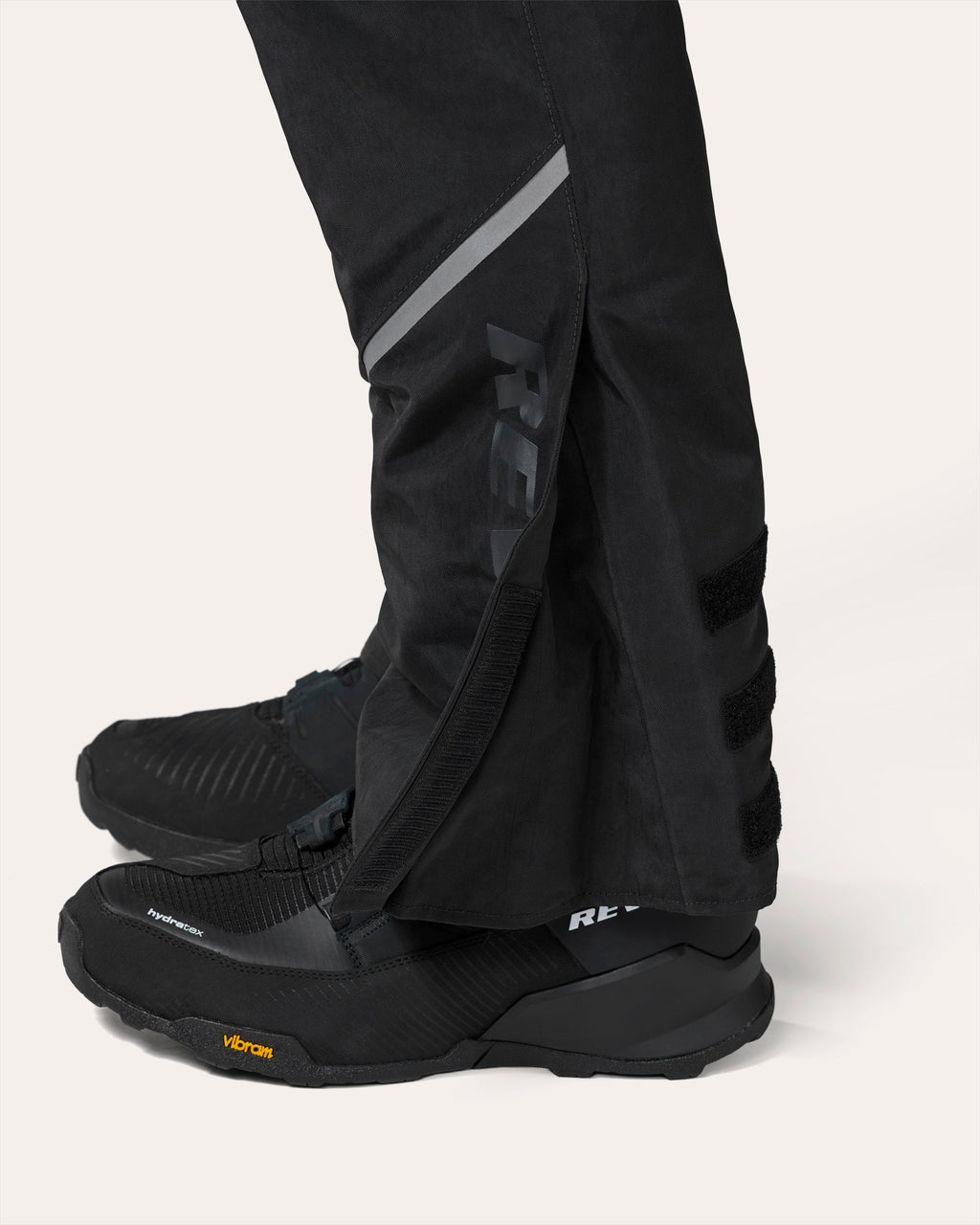 Pants Fractal H2O | Black - Detail