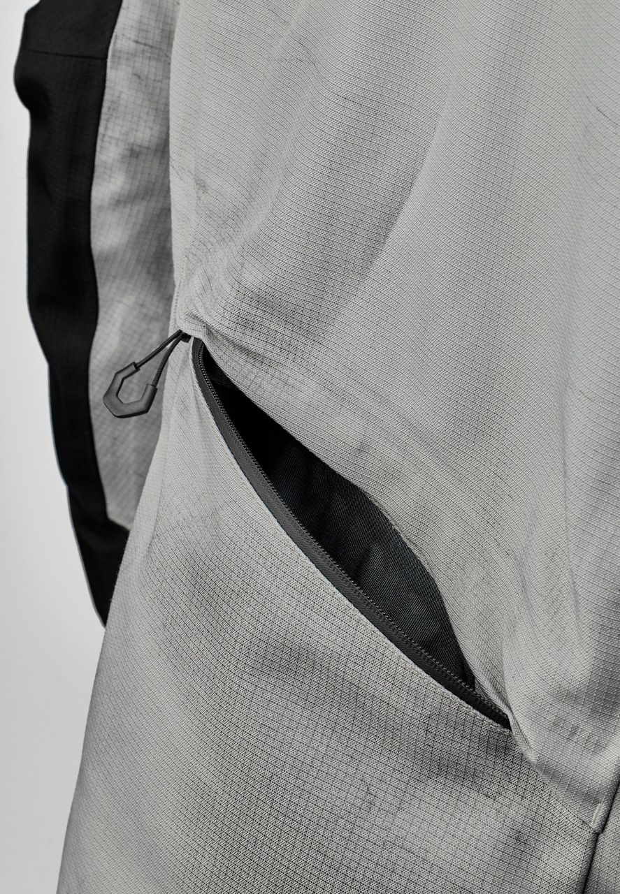 Jacket Tectonic H2O | Black-Light Grey - Detail