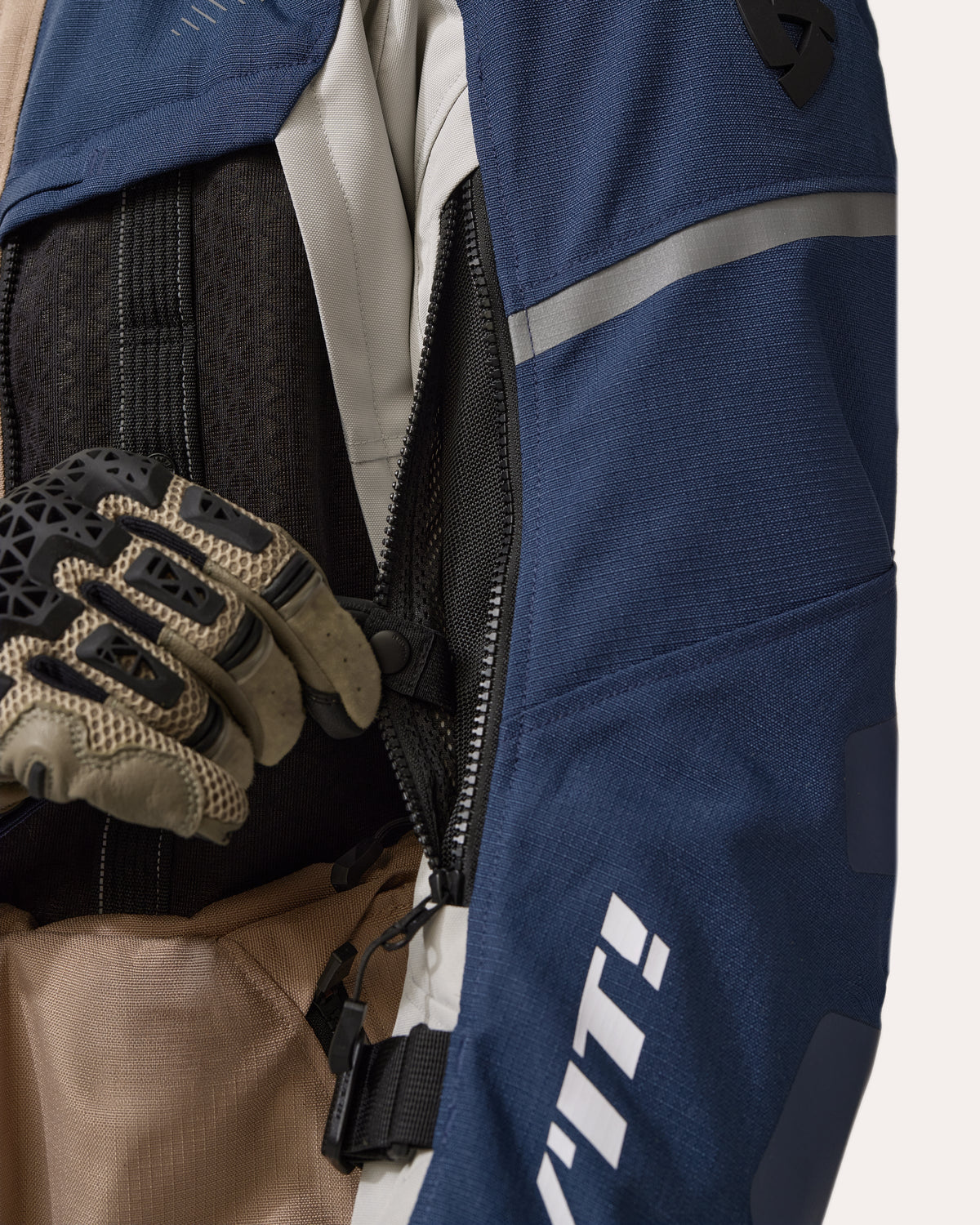 Jacket Sand 5 H2O | Black-Anthracite - Detail