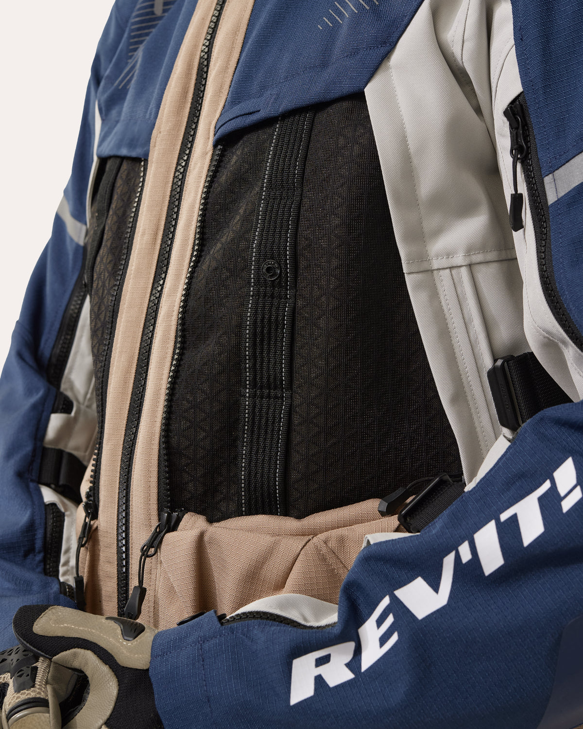 Jacket Sand 5 H2O | Grey-Dark Grey - Detail