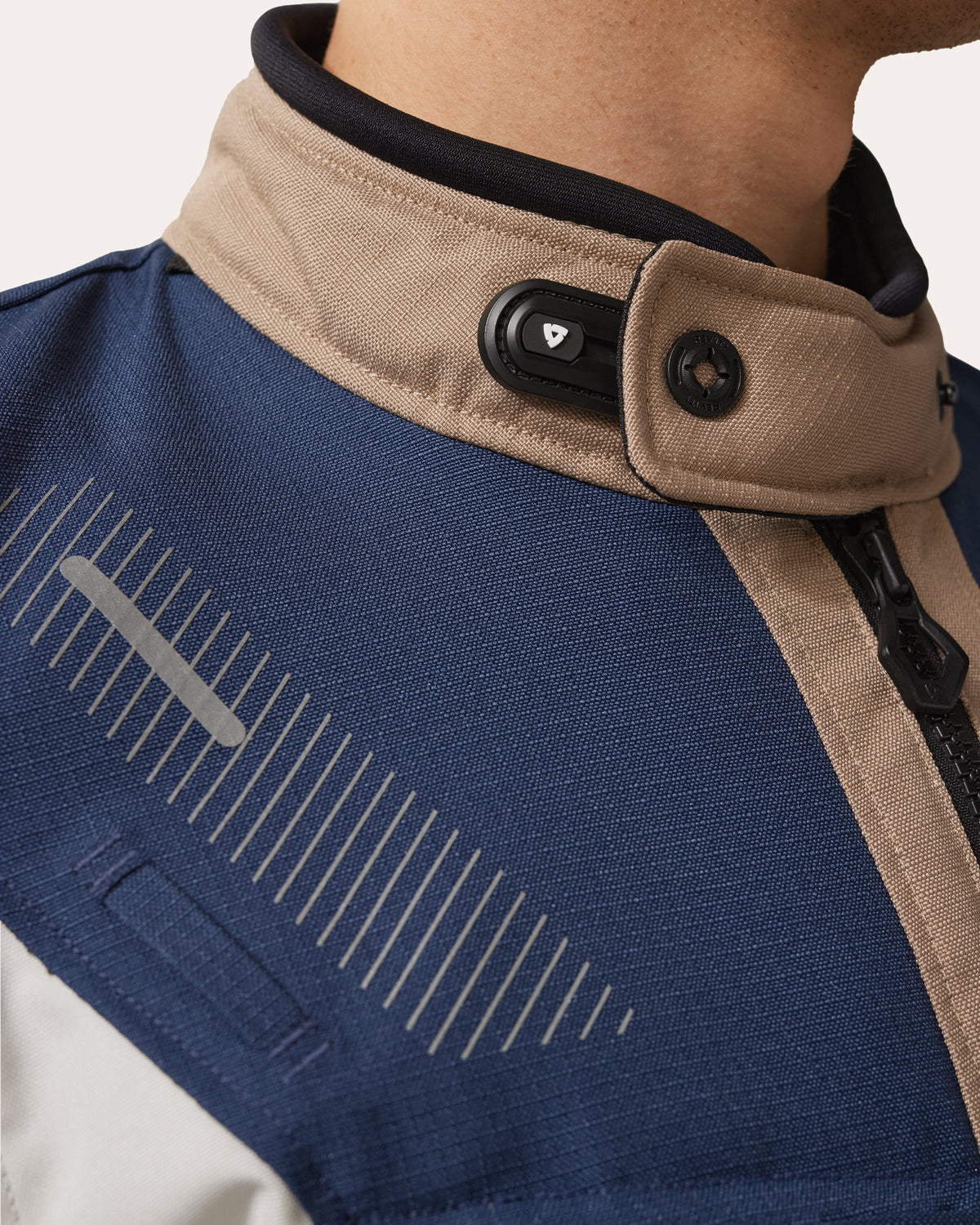 Jacket Sand 5 H2O | Grey-Dark Grey - Detail