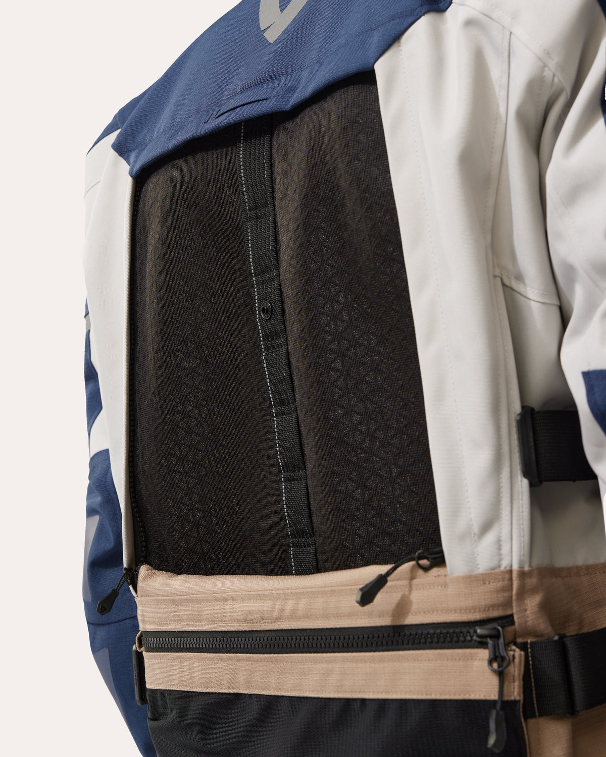 Jacket Sand 5 H2O | Silver-Blue - Detail