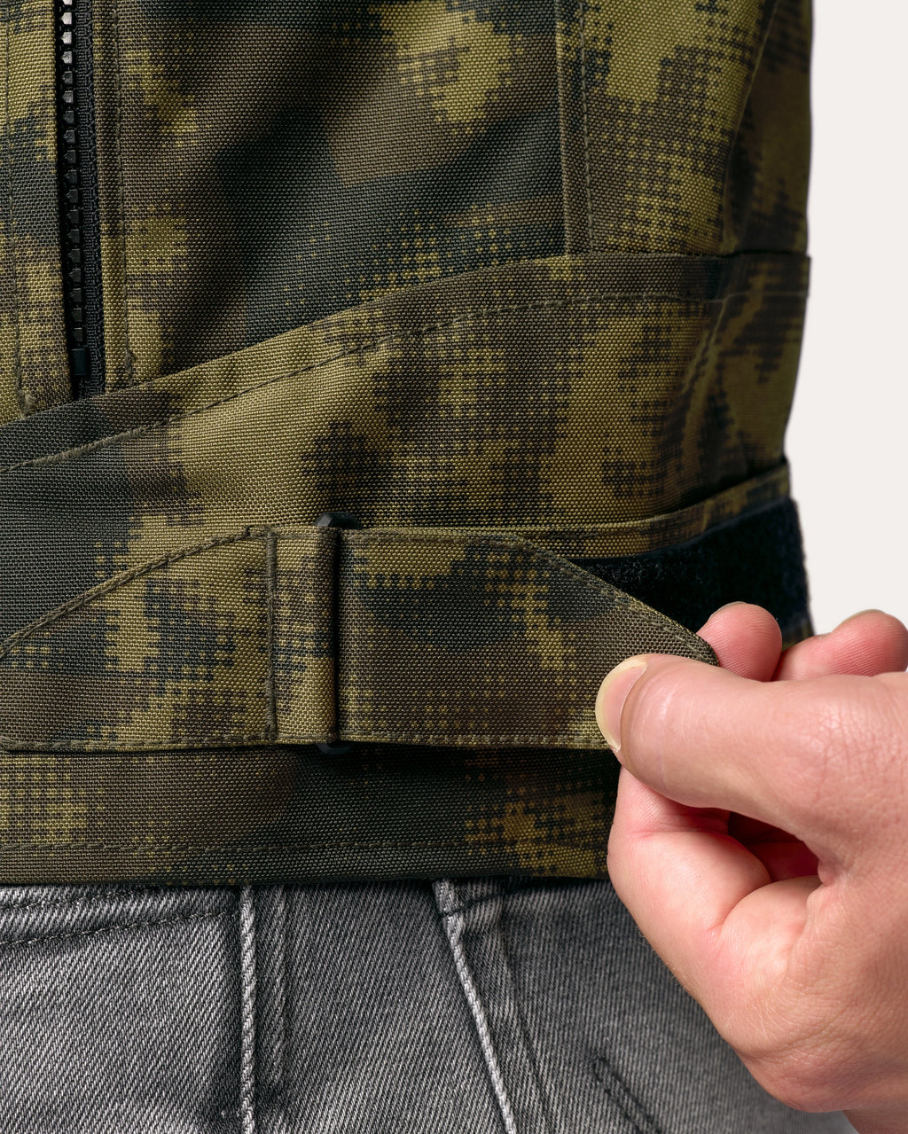 Jacket Flare 3 H2O | Camo Dark Green - Detail