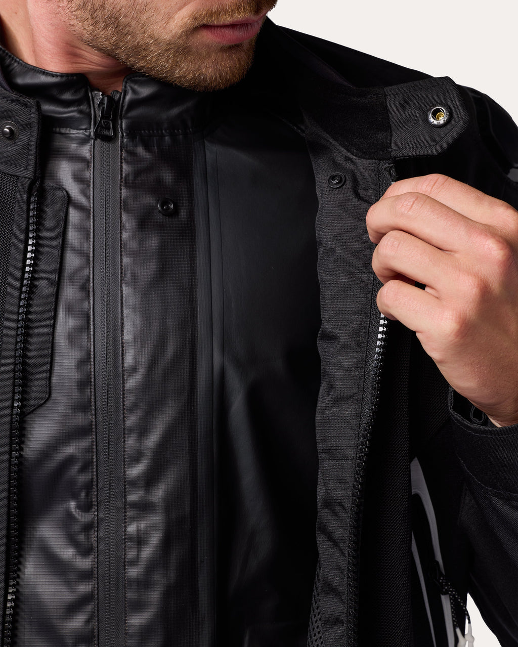 Jacket Control Air H2O | Black-White - Detail