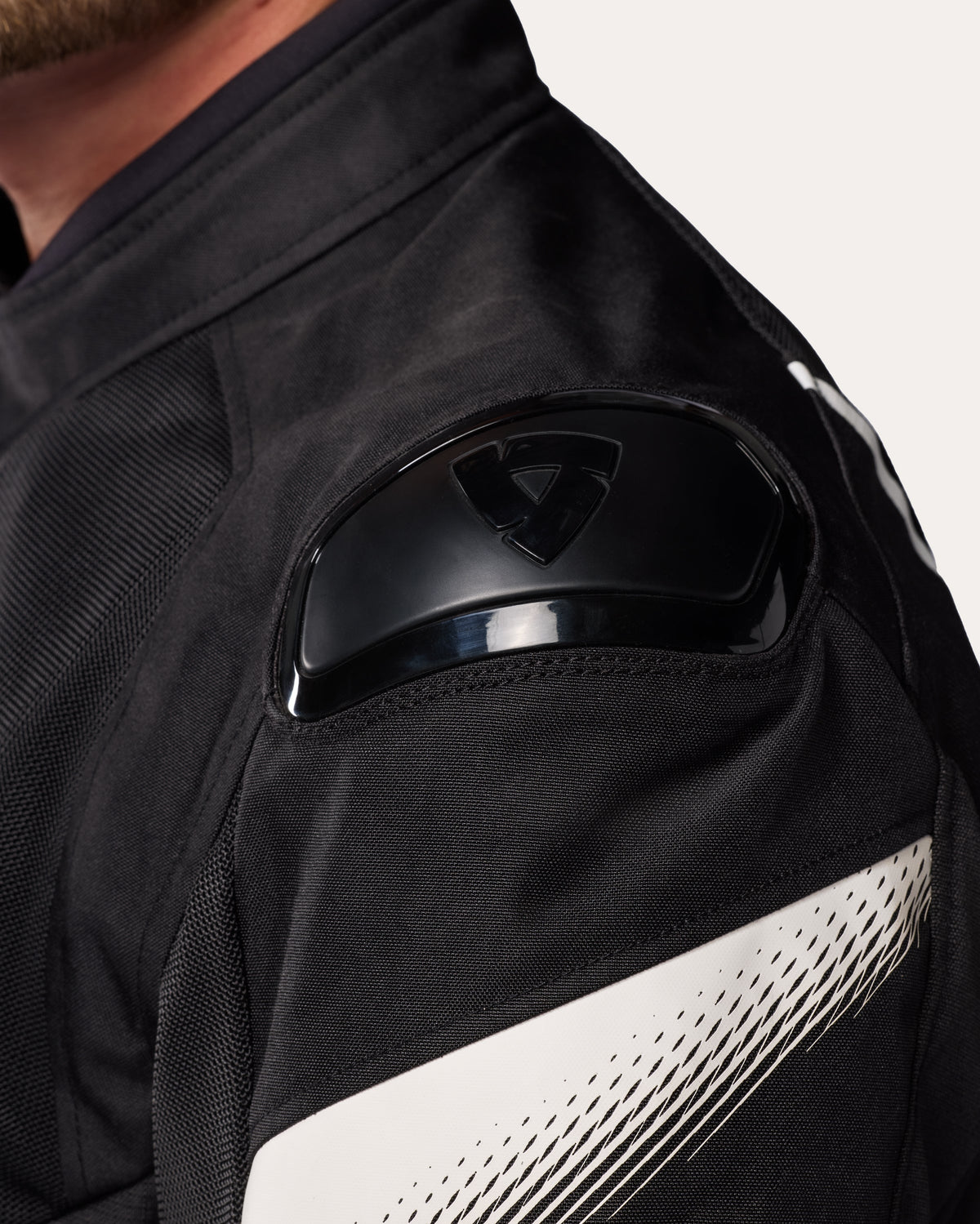 Jacket Control Air H2O | Black-White - Detail