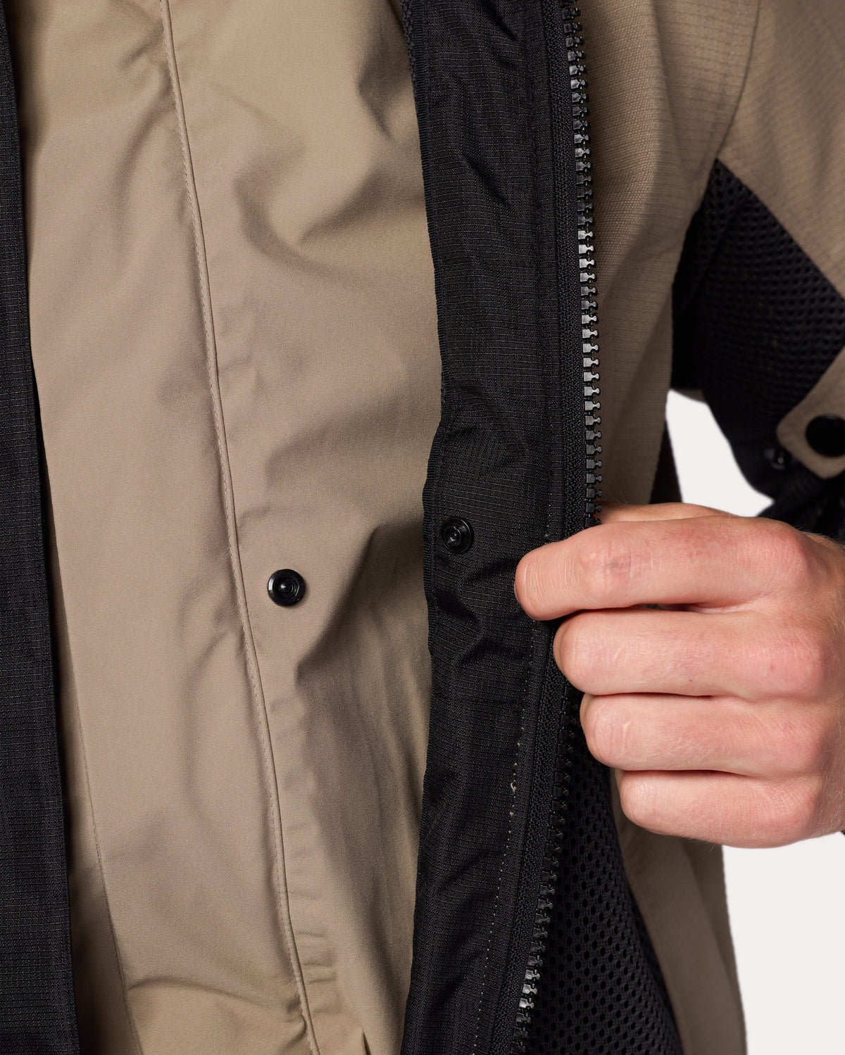 Jacket Tornado 4 H2O | Black-Anthracite - Detail