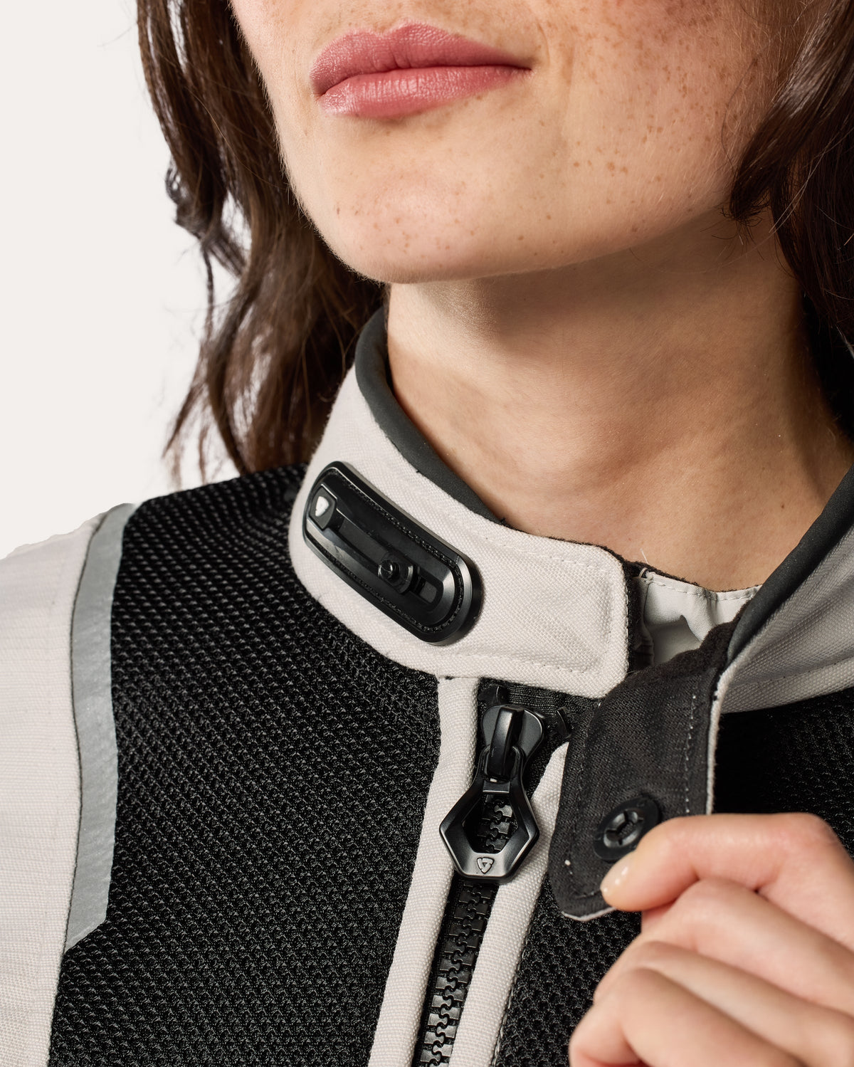 Jacket Tornado 4 H2O Ladies | Black-Anthracite - Detail
