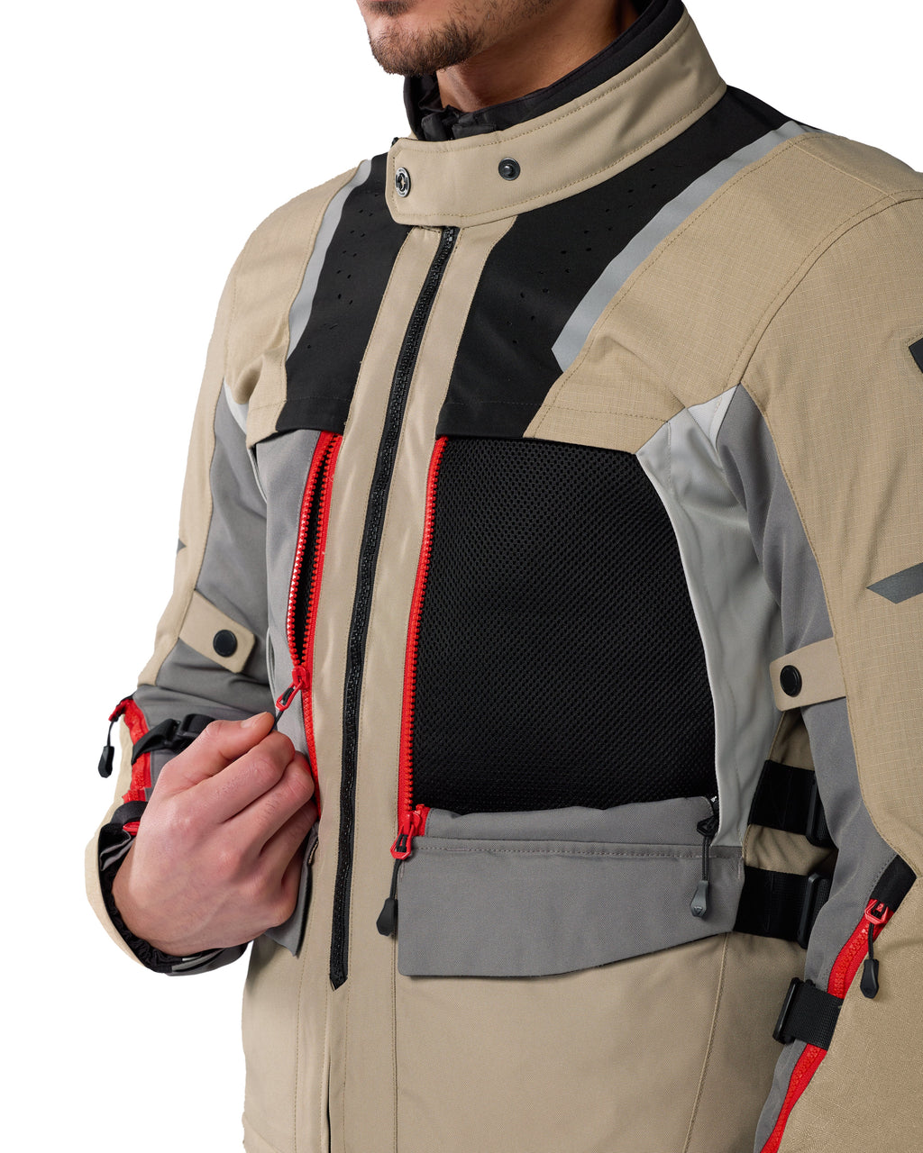 Jacket Offtrack 2 H2O | Light Grey-Silver - Detail