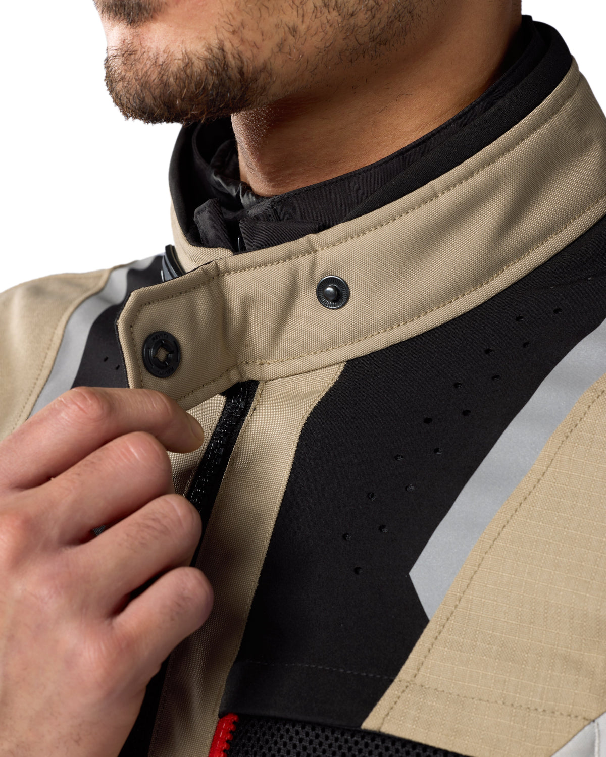 Jacket Offtrack 2 H2O | Light Grey-Silver - Detail
