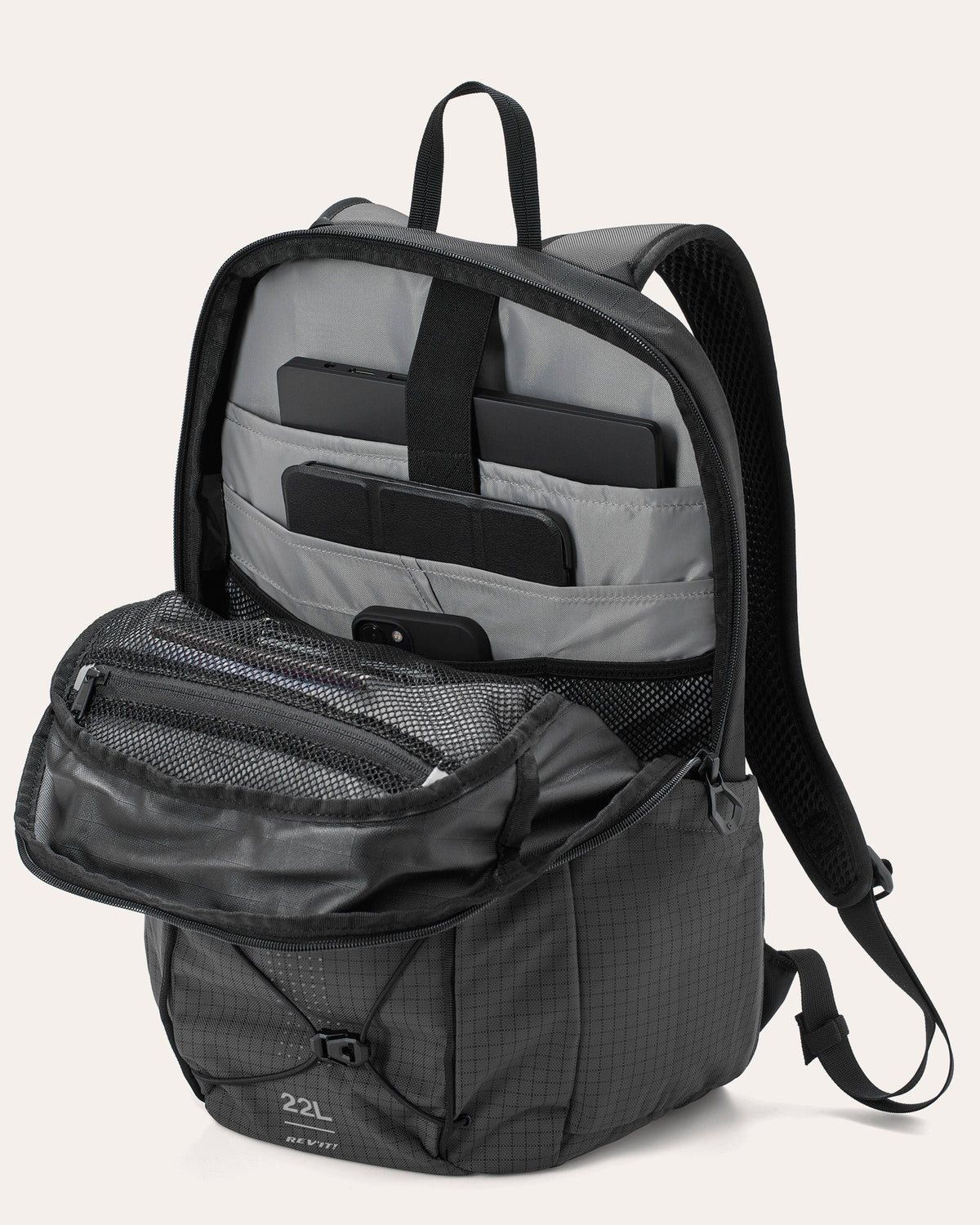Backpack Saroa | Sand-Black - Detail